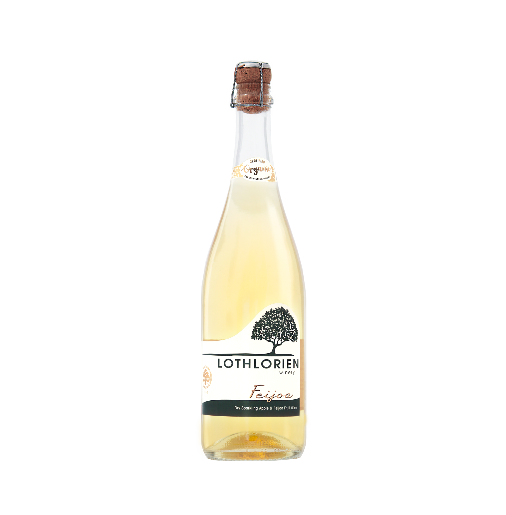 Feijoa Sparkling Wine organic vegan award winning nz made grown