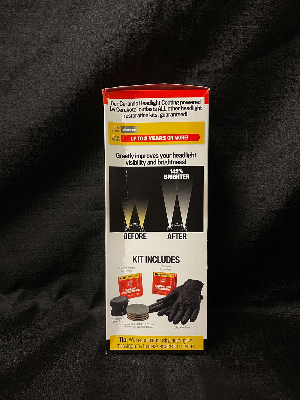 Ceramic Headlight Restoration Kit, Severe