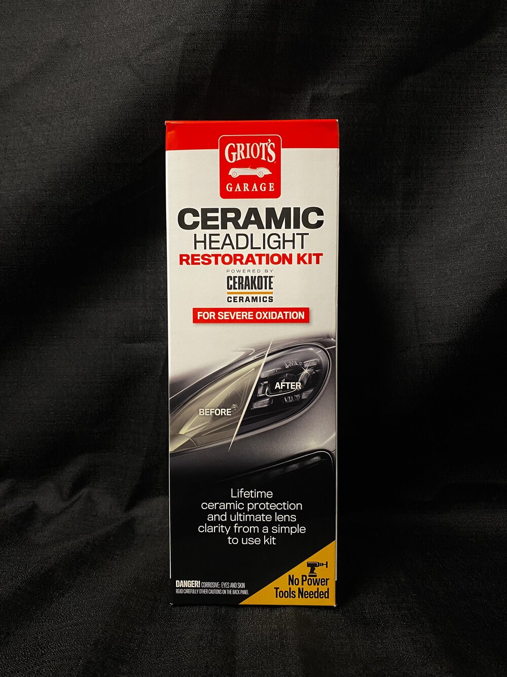 Ceramic Headlight Restoration Kit, Severe