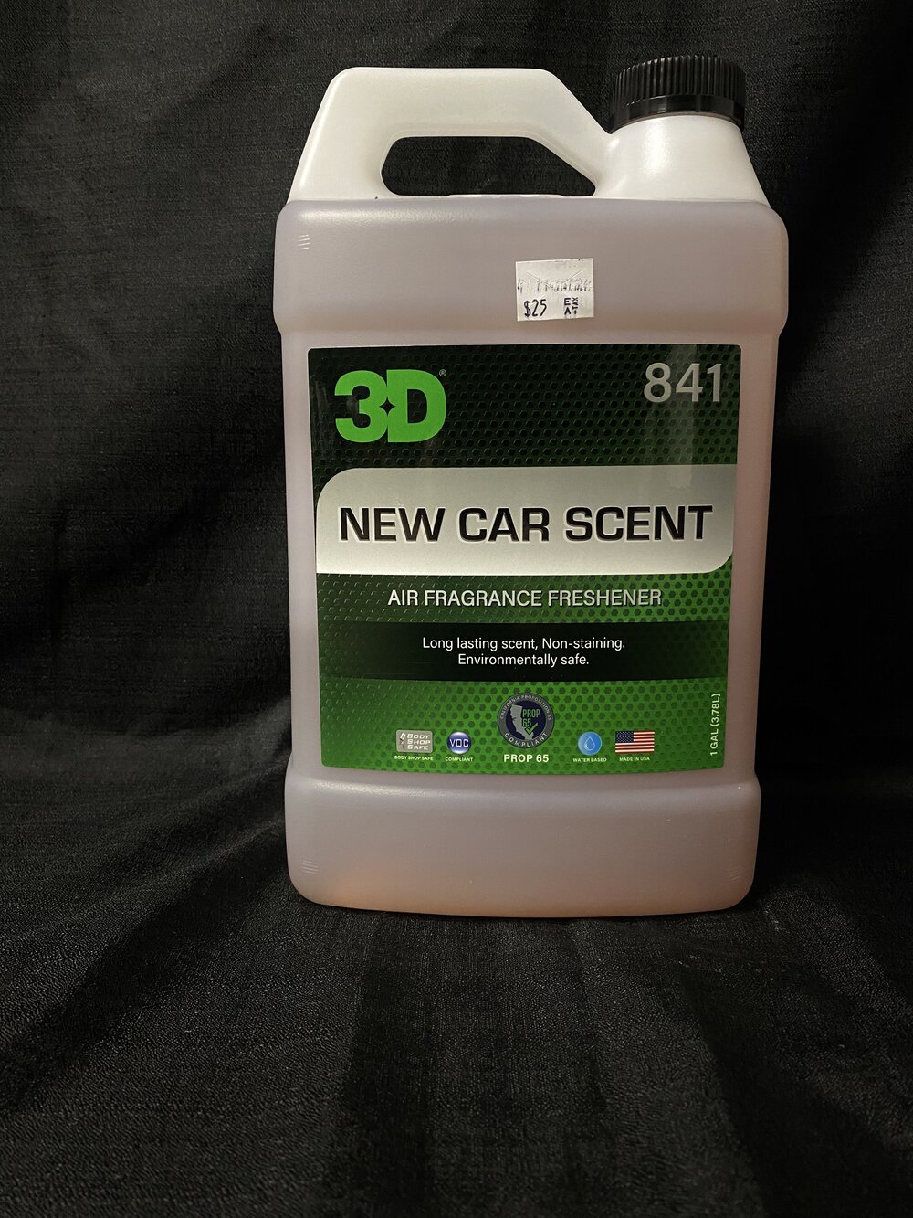 3D Air Freshener, New Car Scent - 1 gal.