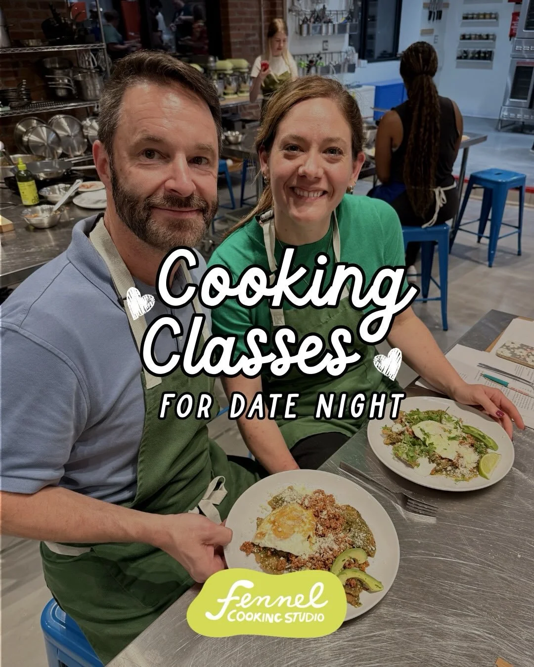 Valentine&rsquo;s Day is right around the corner! 

Our vday classes and events this weekend are sold out, but there are some pretty cozy and cute classes coming up in March 👀 Give your sweetie the gift of kitchen confidence and a class to look forw