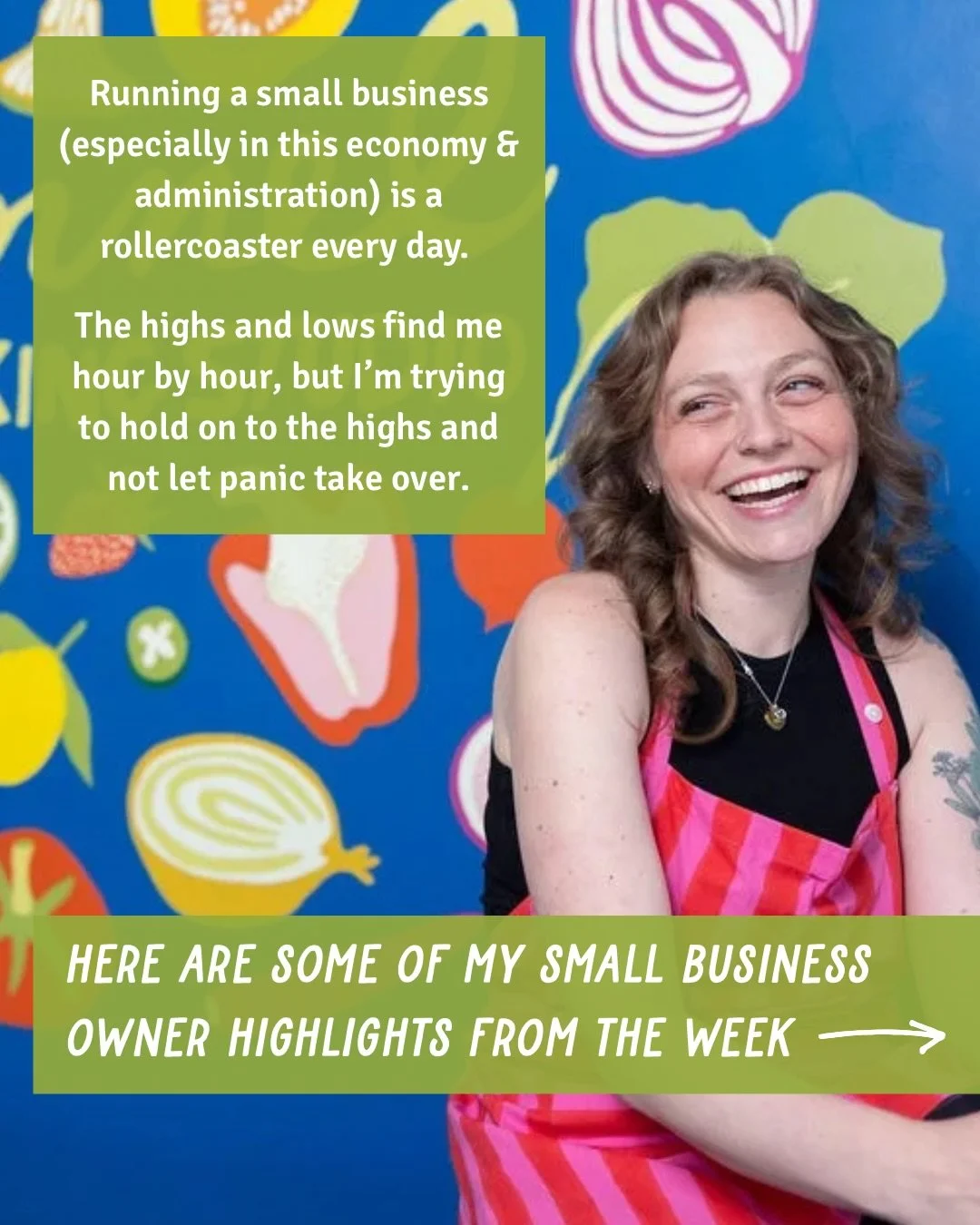 Some small business owner wins from this week 🥹💚

p.s. May classes are live and there are lots of open spots! Join us in a class next month!
