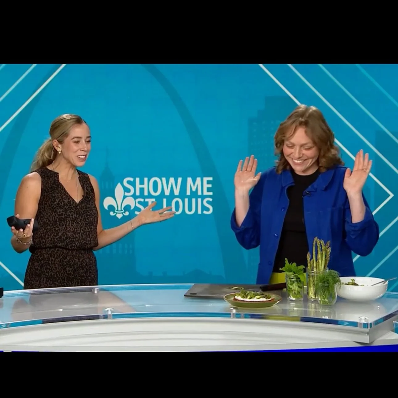 Huge thanks to @marycaltridertv for having me on @showmestlouis yesterday to talk about upcoming classes and share a quick spring asparagus recipe! 💚

You can check out the full segment at the link in our bio 🔗