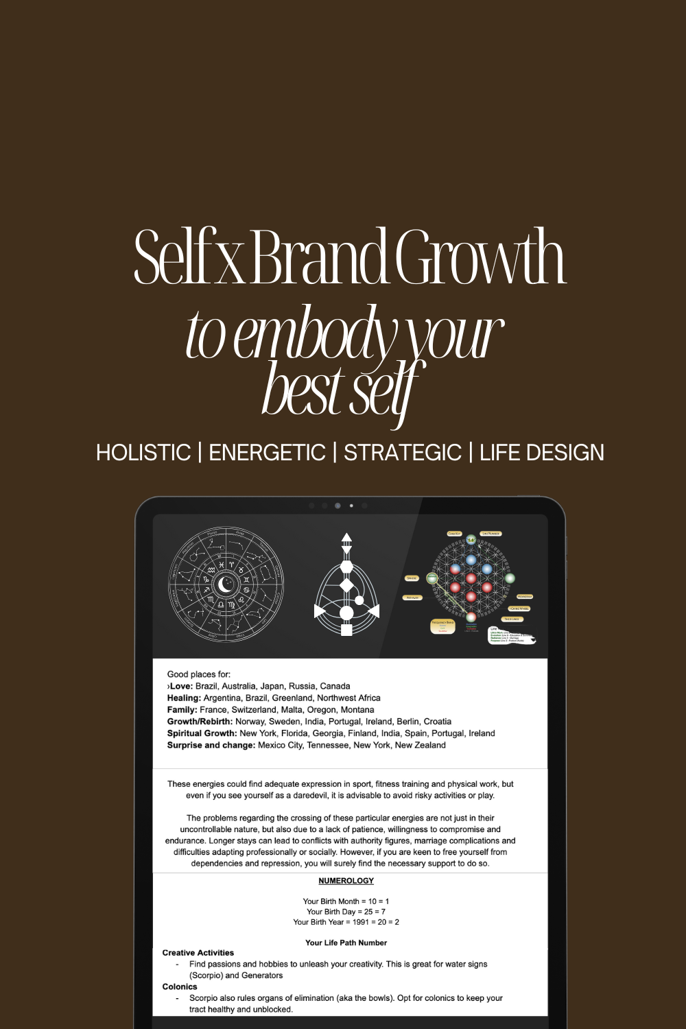 Energetic Blueprint - Digital Download