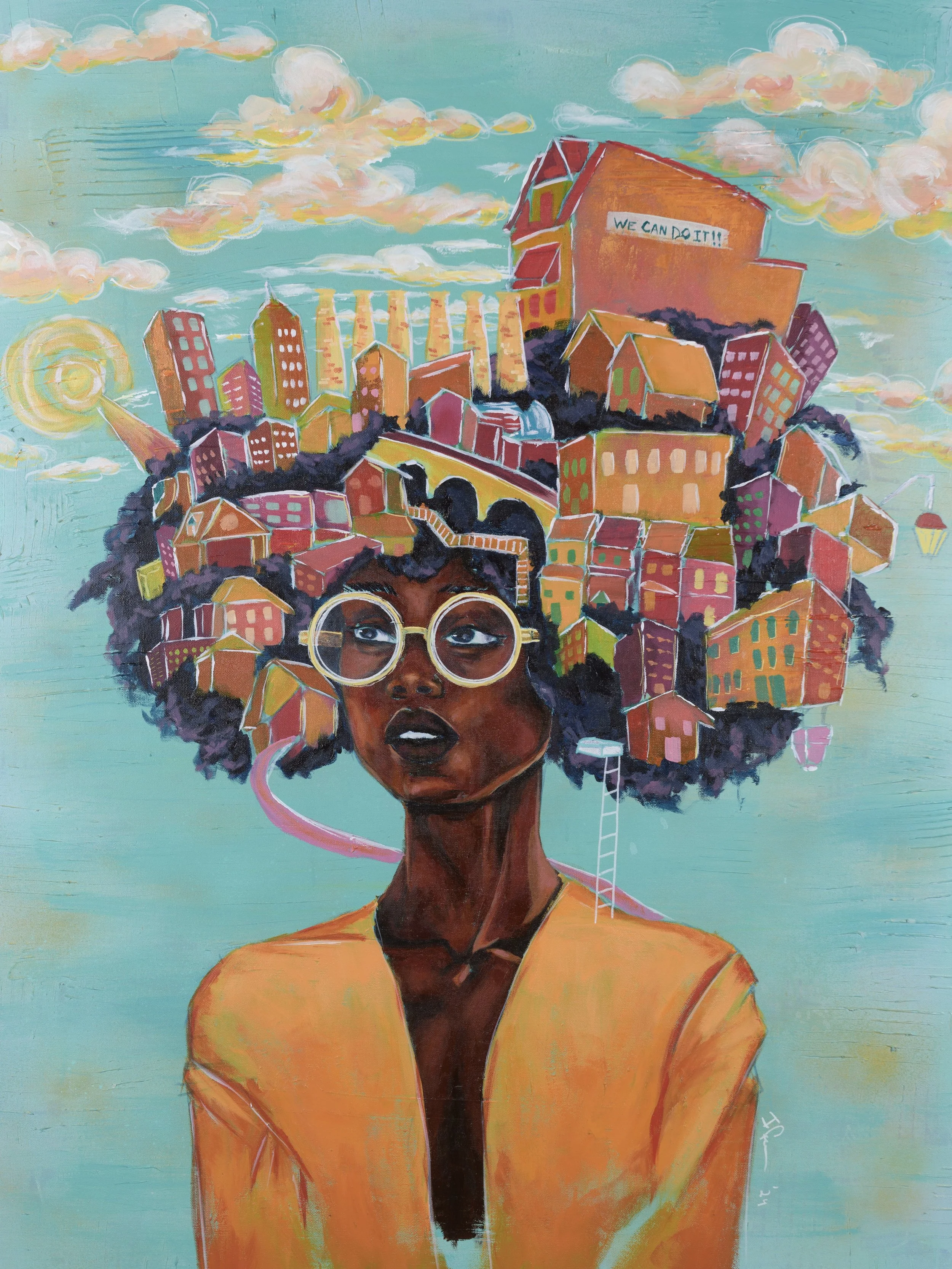 Inner. Vision;
acrylic on canvas;
2024;
36 x 48 inches
