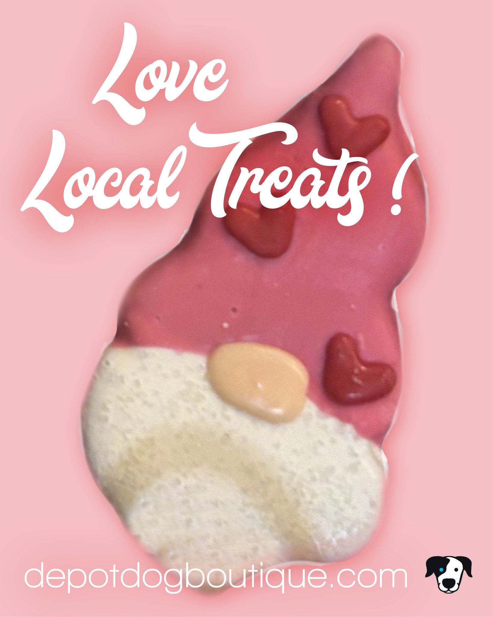 With Valentine&rsquo;s Day just ahead, treat your pup to the loving good stuff&mdash;fresh, local treats baked with love. Stop by and see what&rsquo;s in store.

Store hours:
Mon: 11 am to 4 pm
Wed - Sat: 10 am to 5 pm
Sun: 11 am to 4 pm
Closed Tuesd