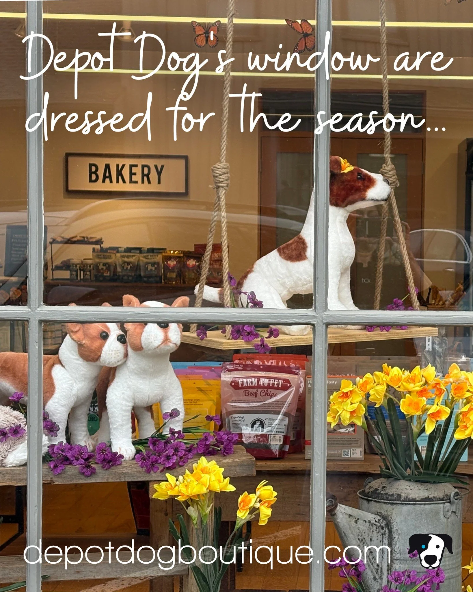 Depot Dog's windows are dressed for the new season, and fresh new puppy products have arrived! Stop by the depot and see what&rsquo;s new for yourself.

11 Titus Road, Washington Depot, CT 06794

STORE HOURS
Mon: 10 am to 5 pm
Tues: Closed
Wed - Sat: