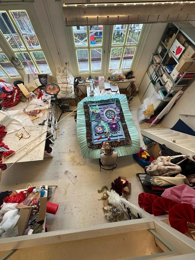 De Rode Draad Spuibuurt Amsterdam Arty Christmas Decoration