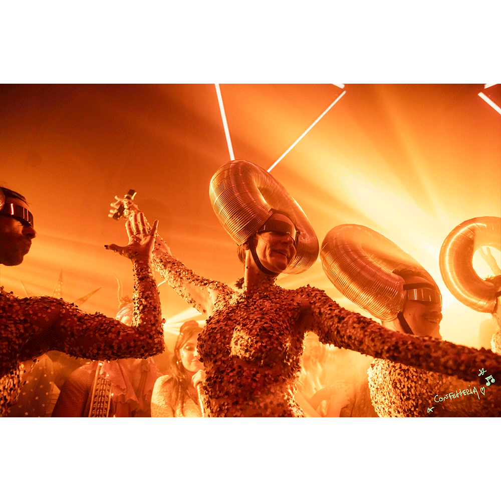 Openingsshow Confetteria