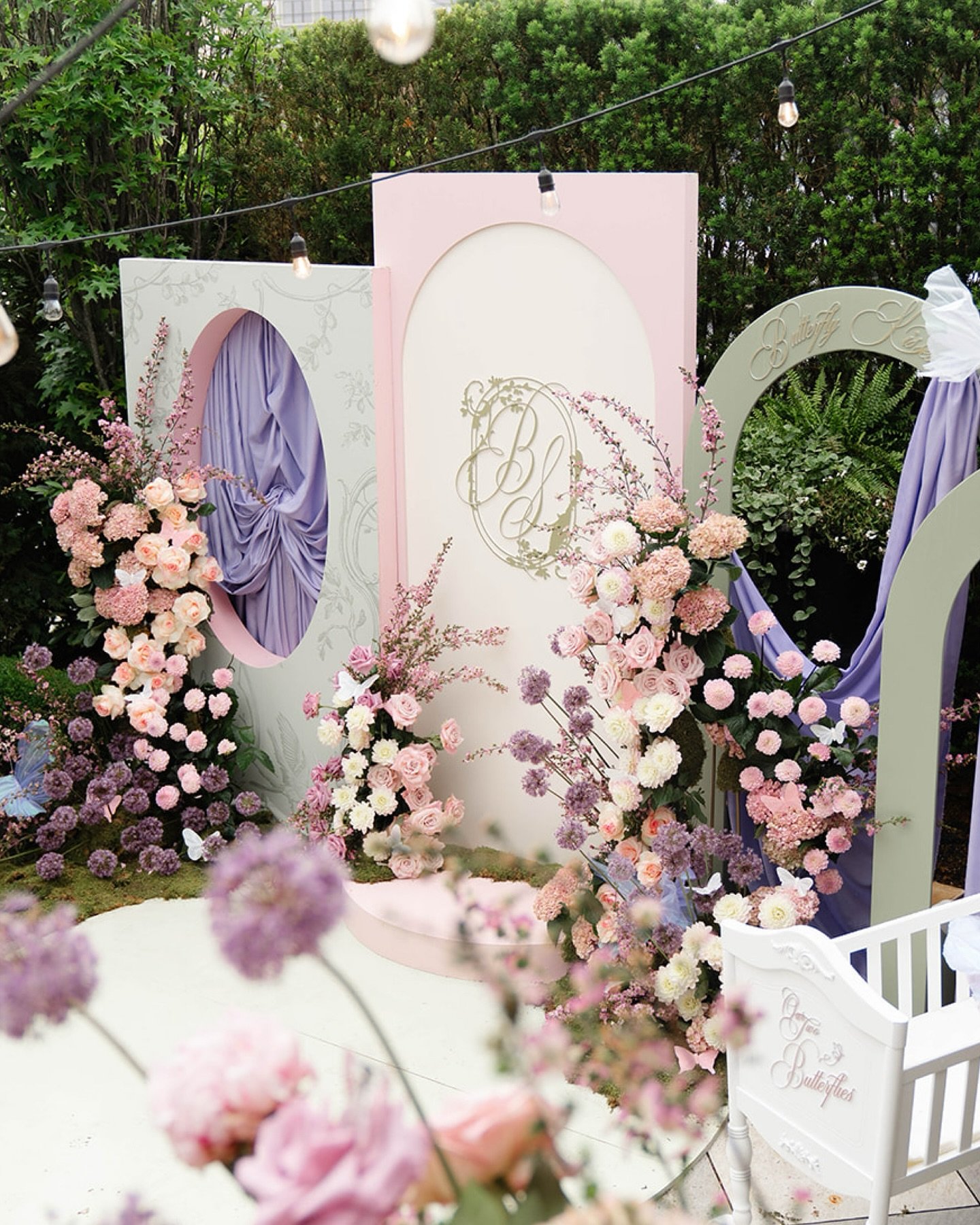 Butterfly kisses &amp; twin wishes 🦋✨ This one was ALLLLL about the transformation. We completely reimagined the @theblocknj , turning it into a whimsical, ethereal garden filled with softness, and thoughtful design at literally every room and corne