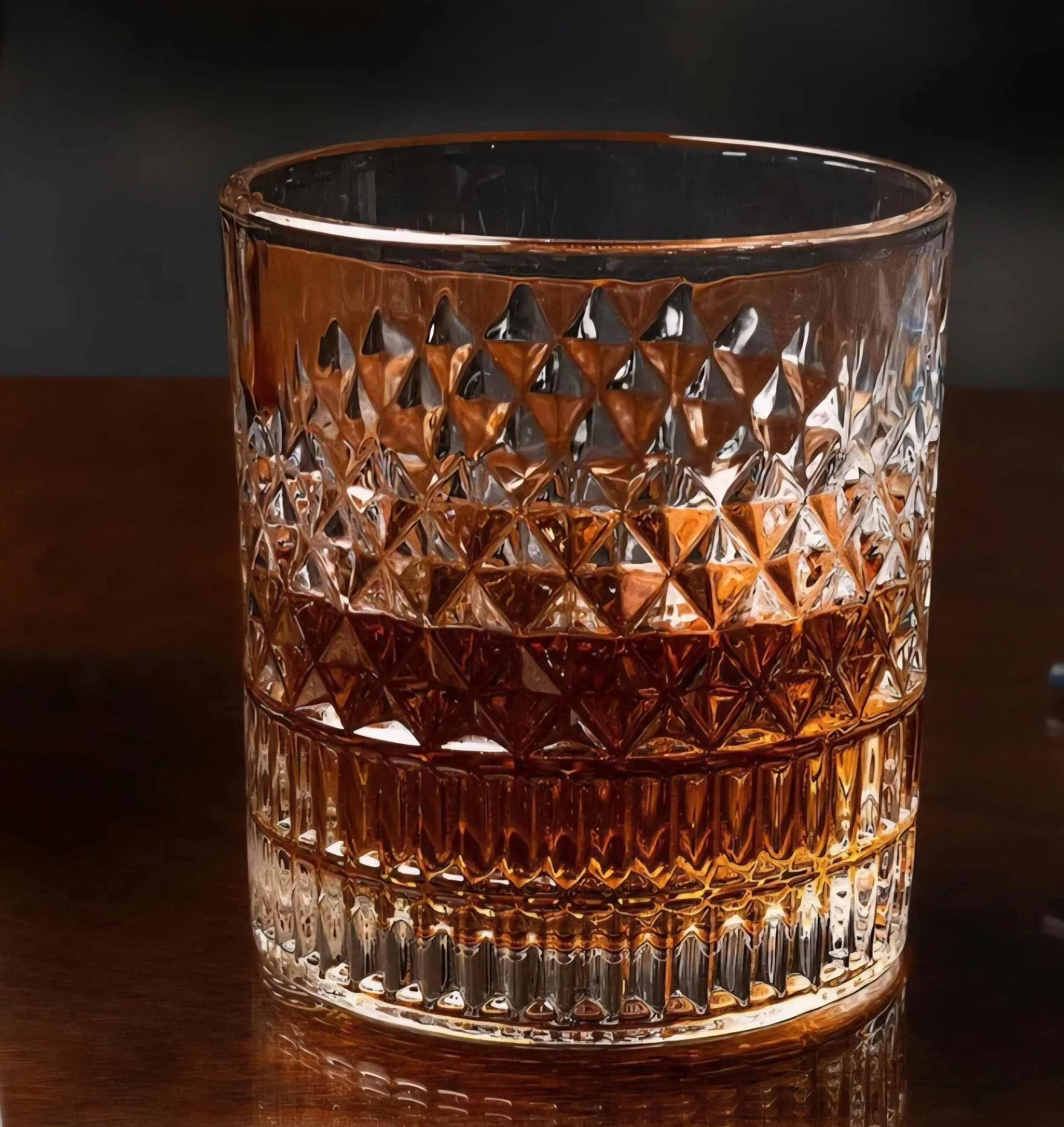 Truman whiskey glass