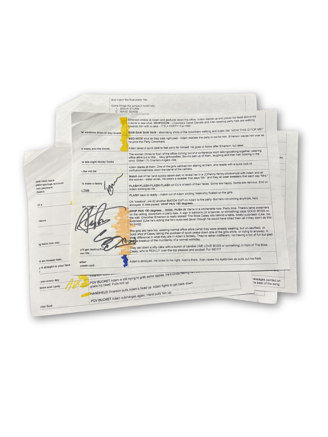 Another Get Creative! Or Get Radicalized! Shot List (SIGNED)