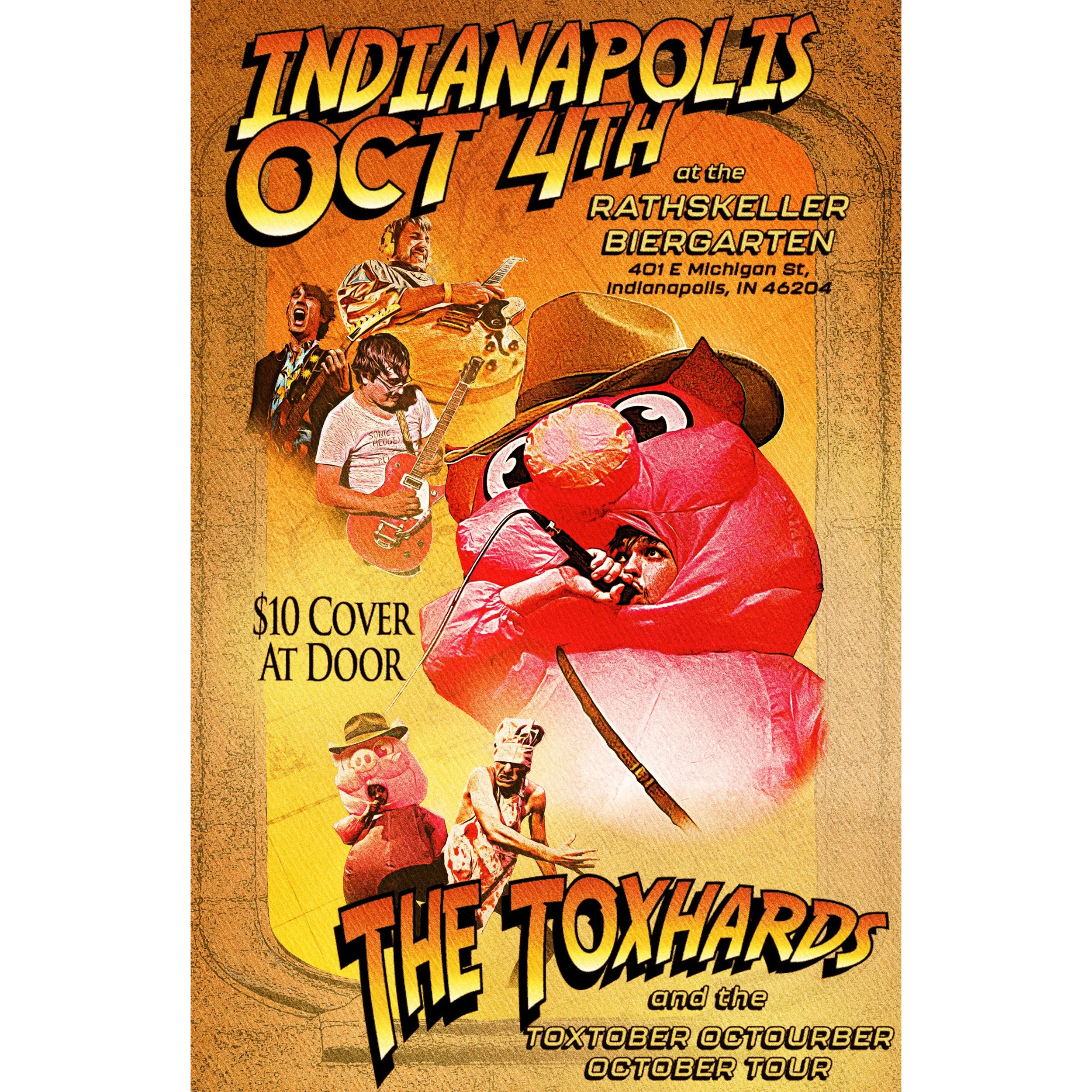 Indianapolis Poster LIMITED AND SIGNED — The Toxhards