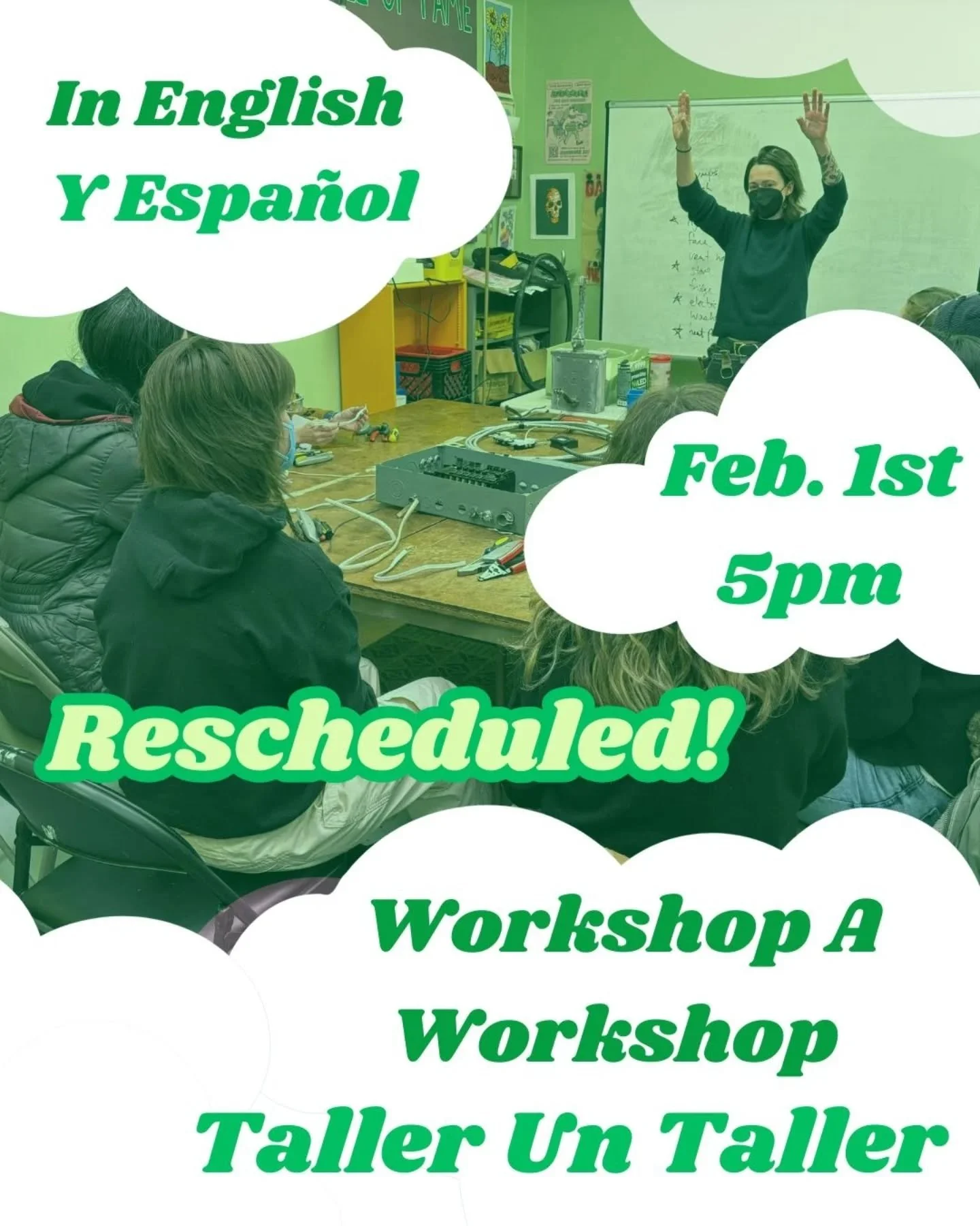 🚲 Round three of our Winter Workshop Series! Some new classes, and some rescheduled ones due to the snow storm this weekend. All workshops are sliding scale pay-what-you-can (PWYC) or free and will be held at our shop at 50 Sims Ave, Providence!&nbs