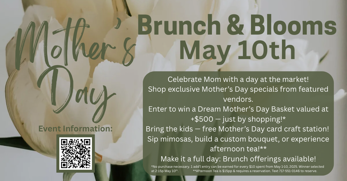Mother's Day at Fresh Market : Brunch &amp; Blooms