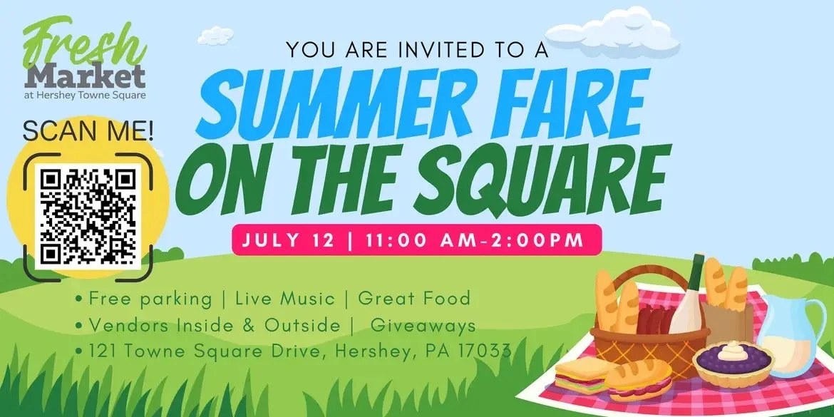 Summer Fare on the Square - Second Saturdays at Fresh Market 