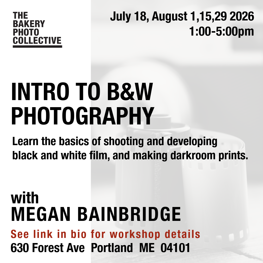 Intro to Black and White Photography with Megan Bainbridge