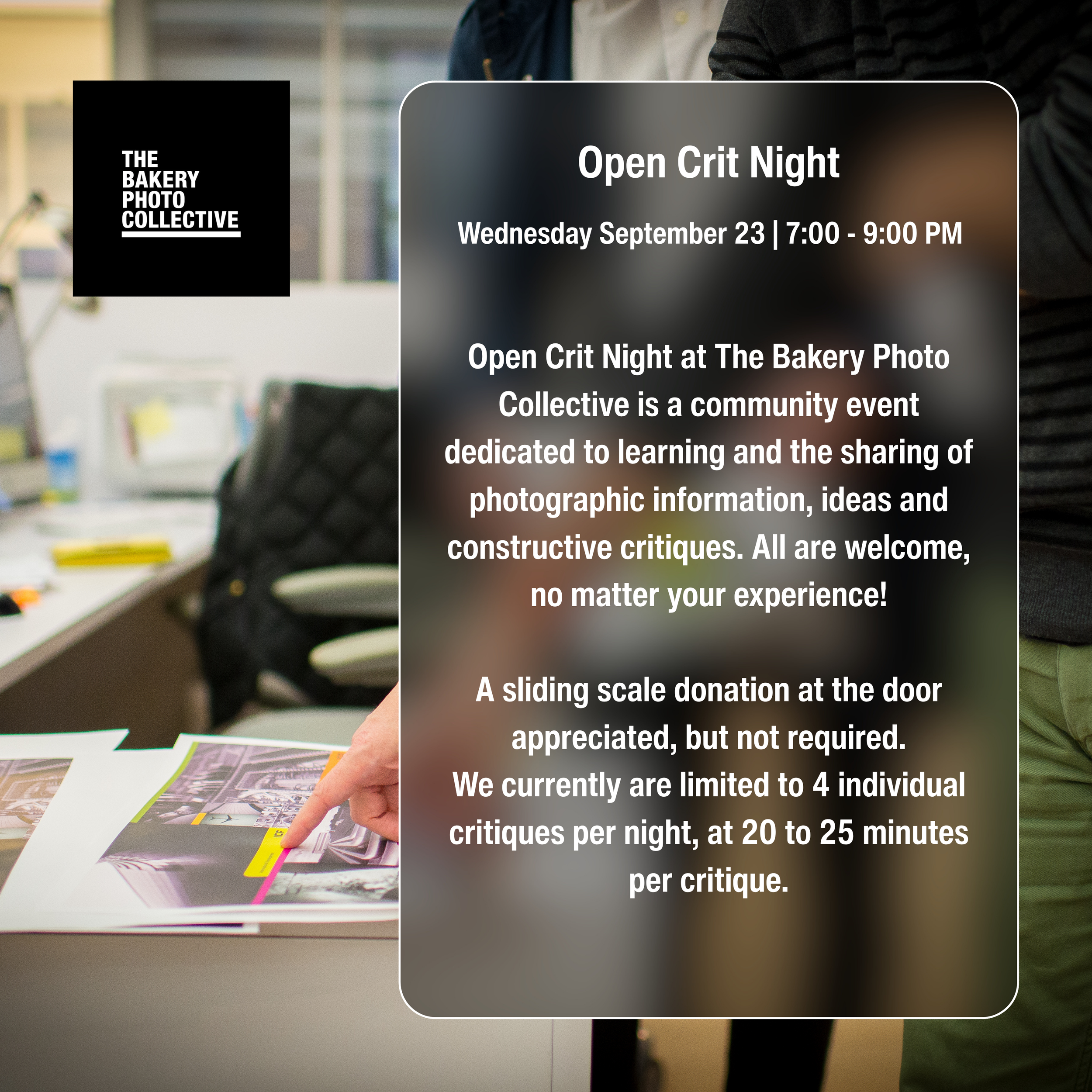 Open Crit Night 