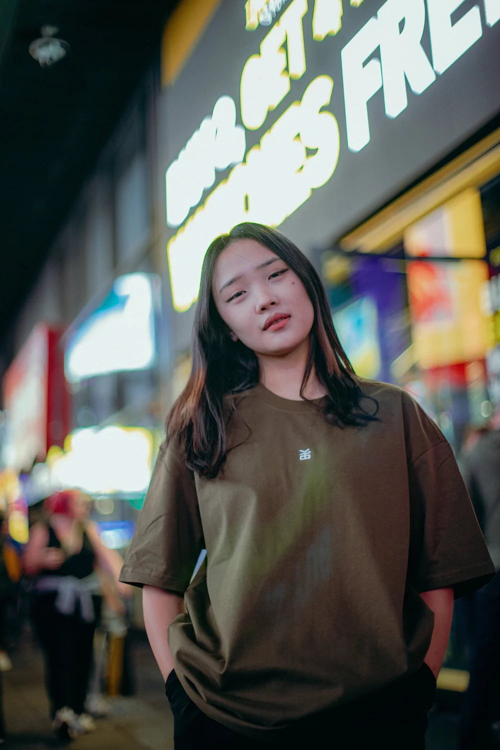 Oversized Unisex Embroidered Crew T-Shirt – Ngatso Exclusive