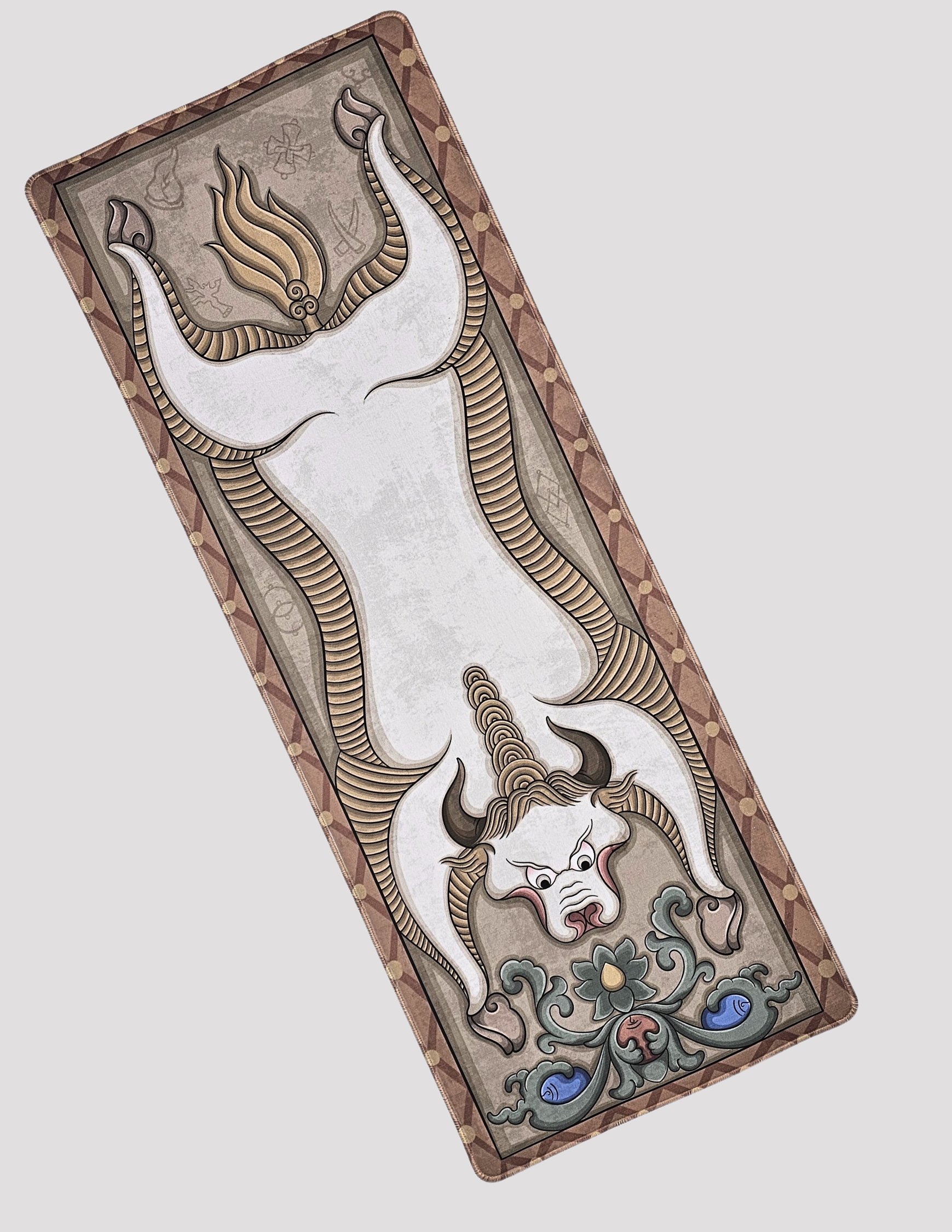 Tibetan Yak Keyboard and Mouse pad..jpg