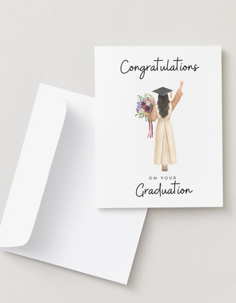 Tibetan girl graduating card.png