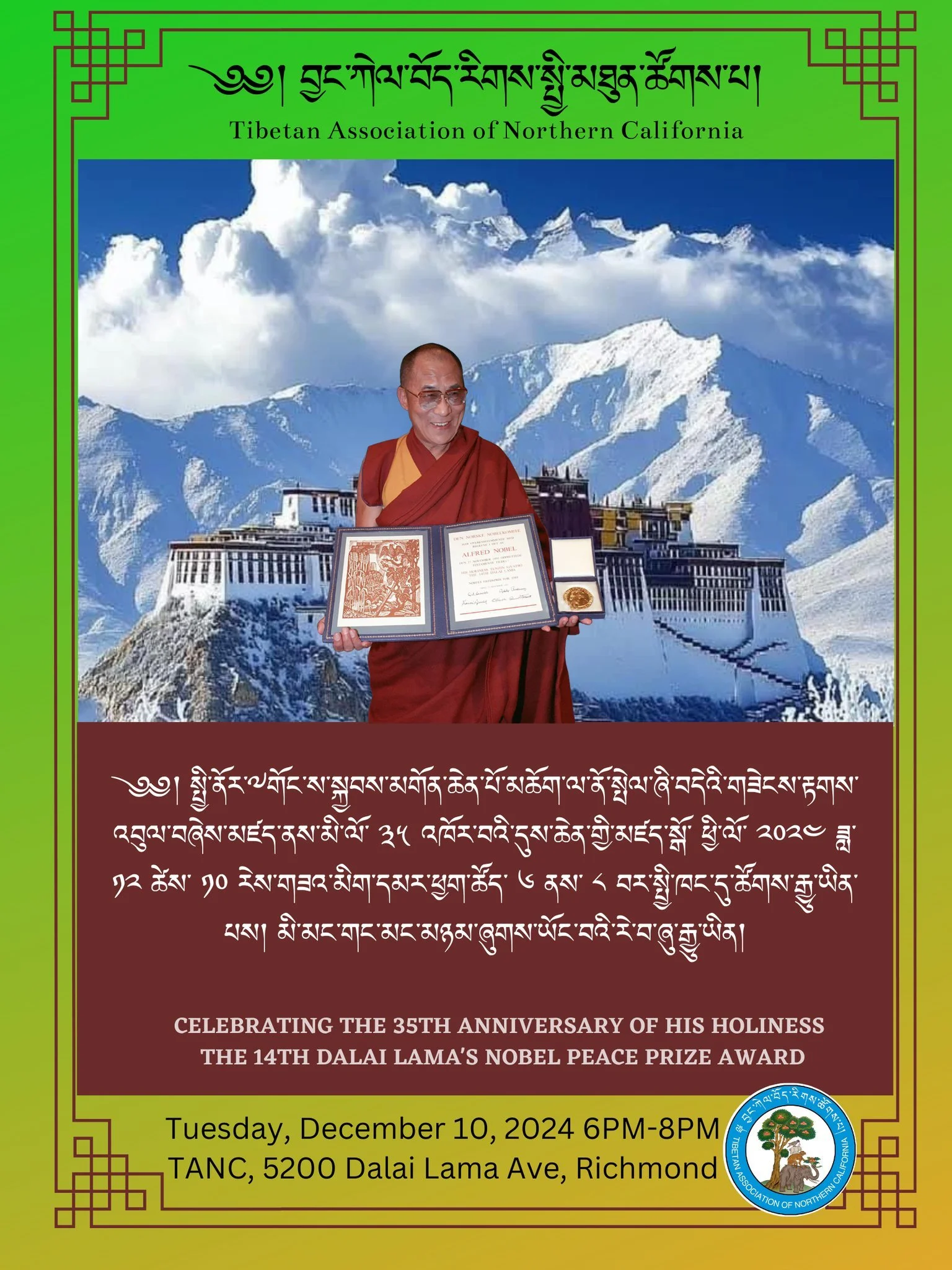 Noble Peace Prize Celebration