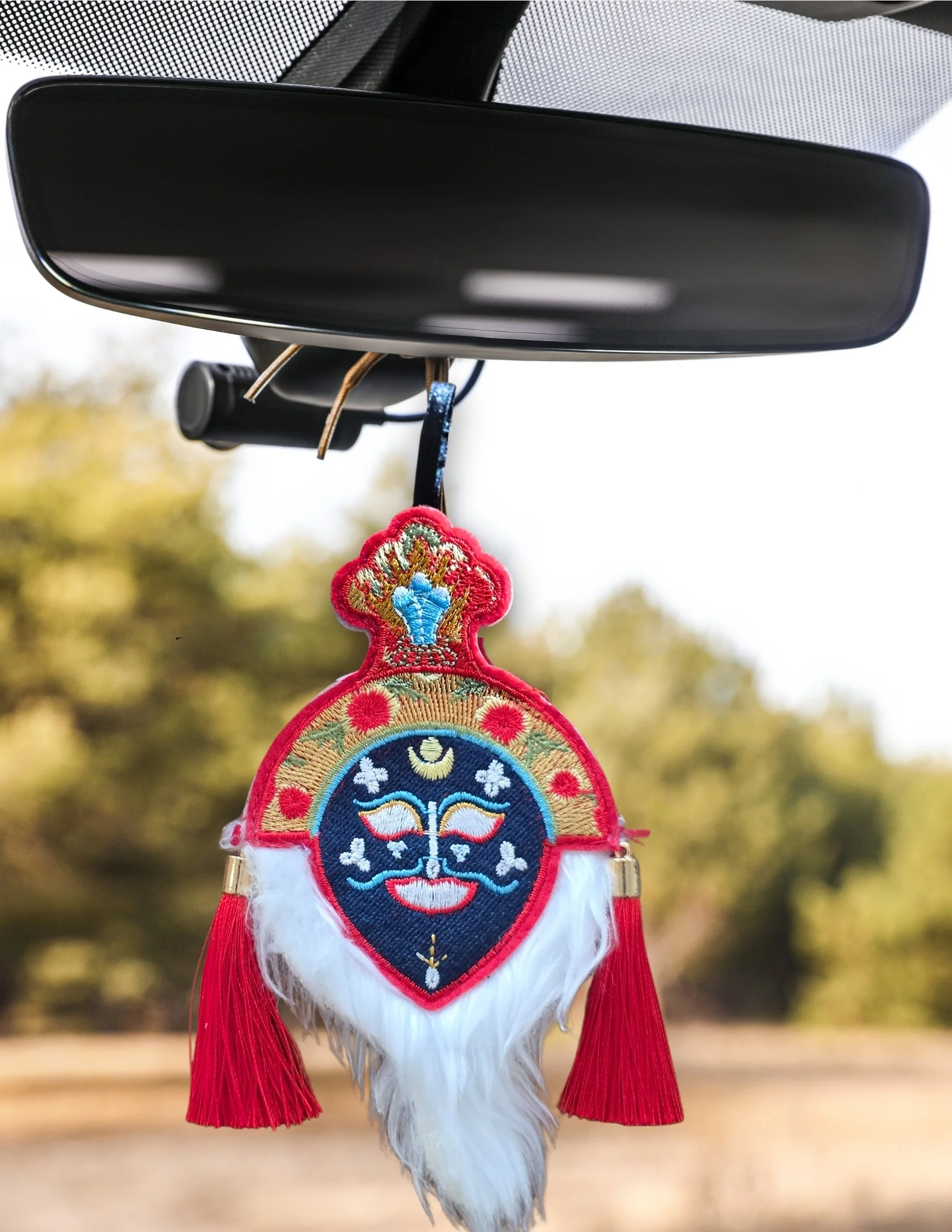 Tibetan Opera Mask Car Accessories.jpg