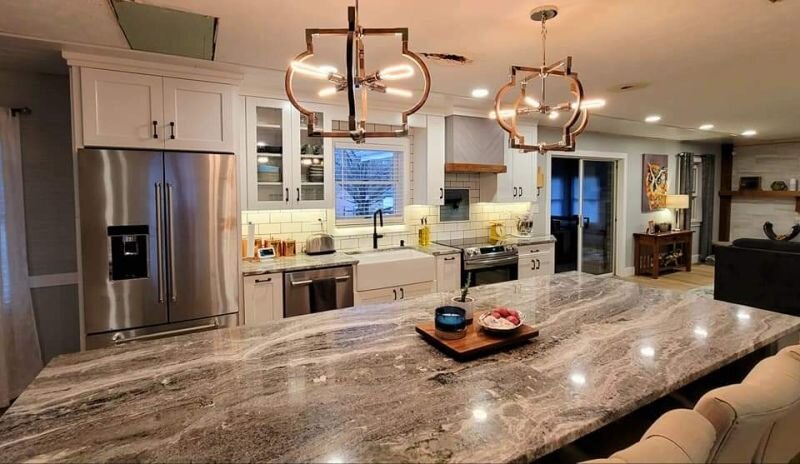 On these cold periods, everyone spends more time inside. I love these refreshed spaces that help our clients gather with their friends and family.