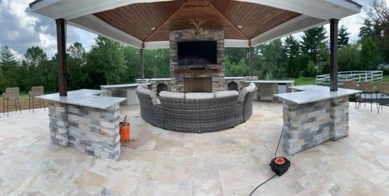 Warm patios create an opportunity for connection all year around!!!