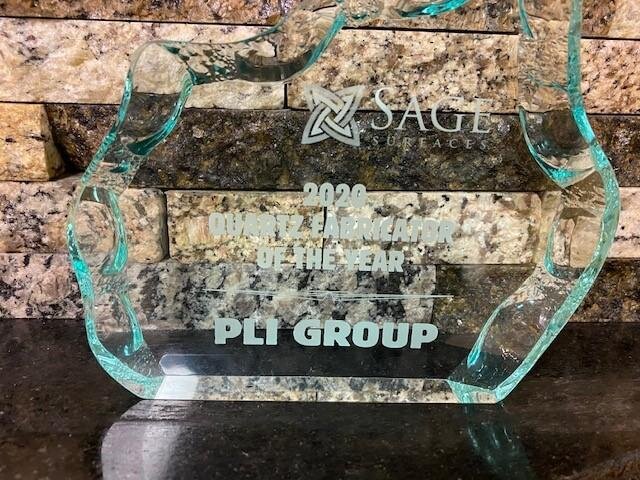 Winning the award for QUARTZ FABRICATOR OF THE YEAR is more than just the prize at the end. It represents teamwork internally and externally. It represents relationship building. It represents 1,300+ homes we have been in. It represents families prou
