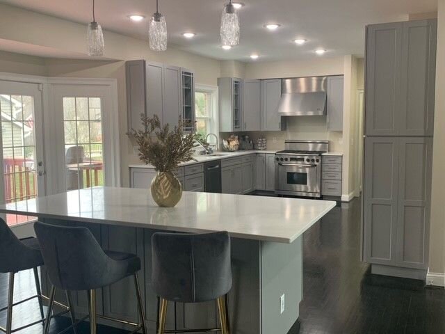 I love getting messages from our remodel customers about great their new kitchen looks. Just imagining their faces when they walk into the completed project brings me joy.