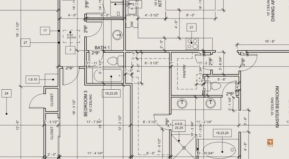 Transitional Custom Home — Tangent Design and Engineering