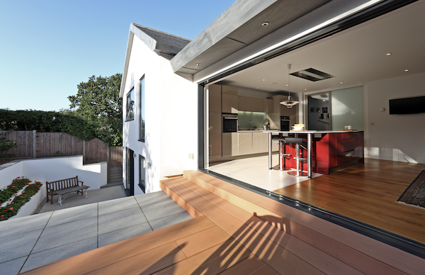 1960s house refurbishment, extensions modern