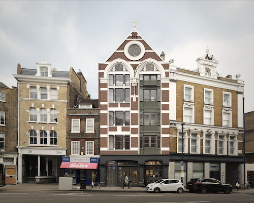 Listed building infill refurbishment extension fitout