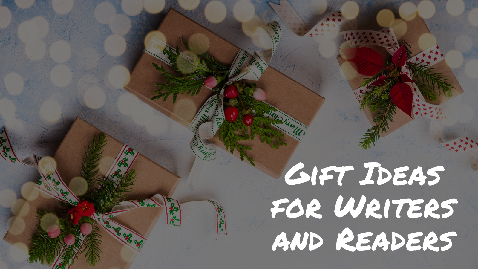 Gift Ideas for Writers and Readers — Mackenzie M. Reed