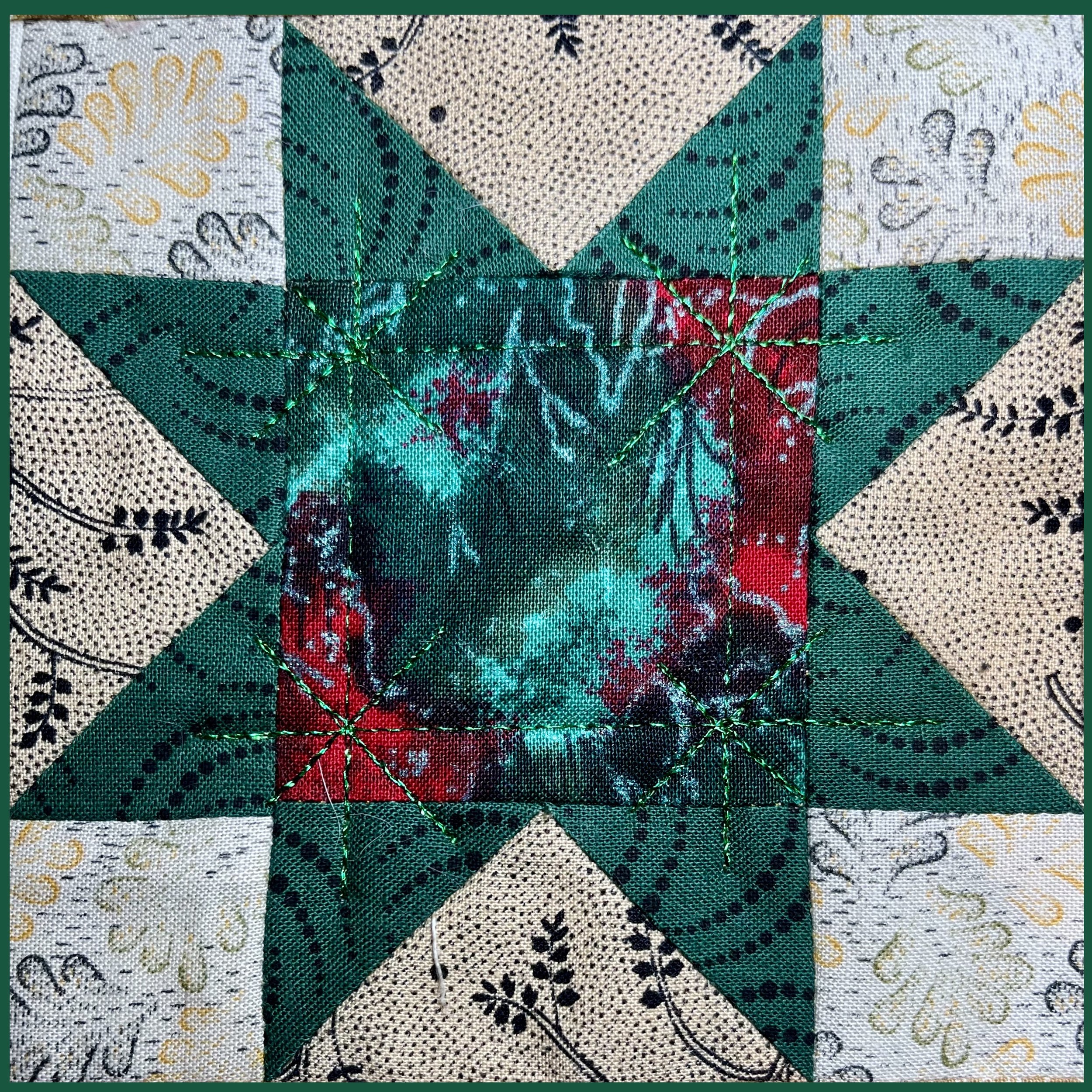 Metallic Christmas Stars