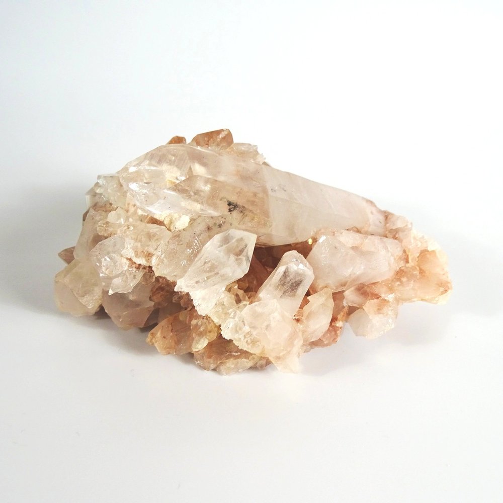 Pink Samadhi Himalayan Quartz Cluster — Oro Collective