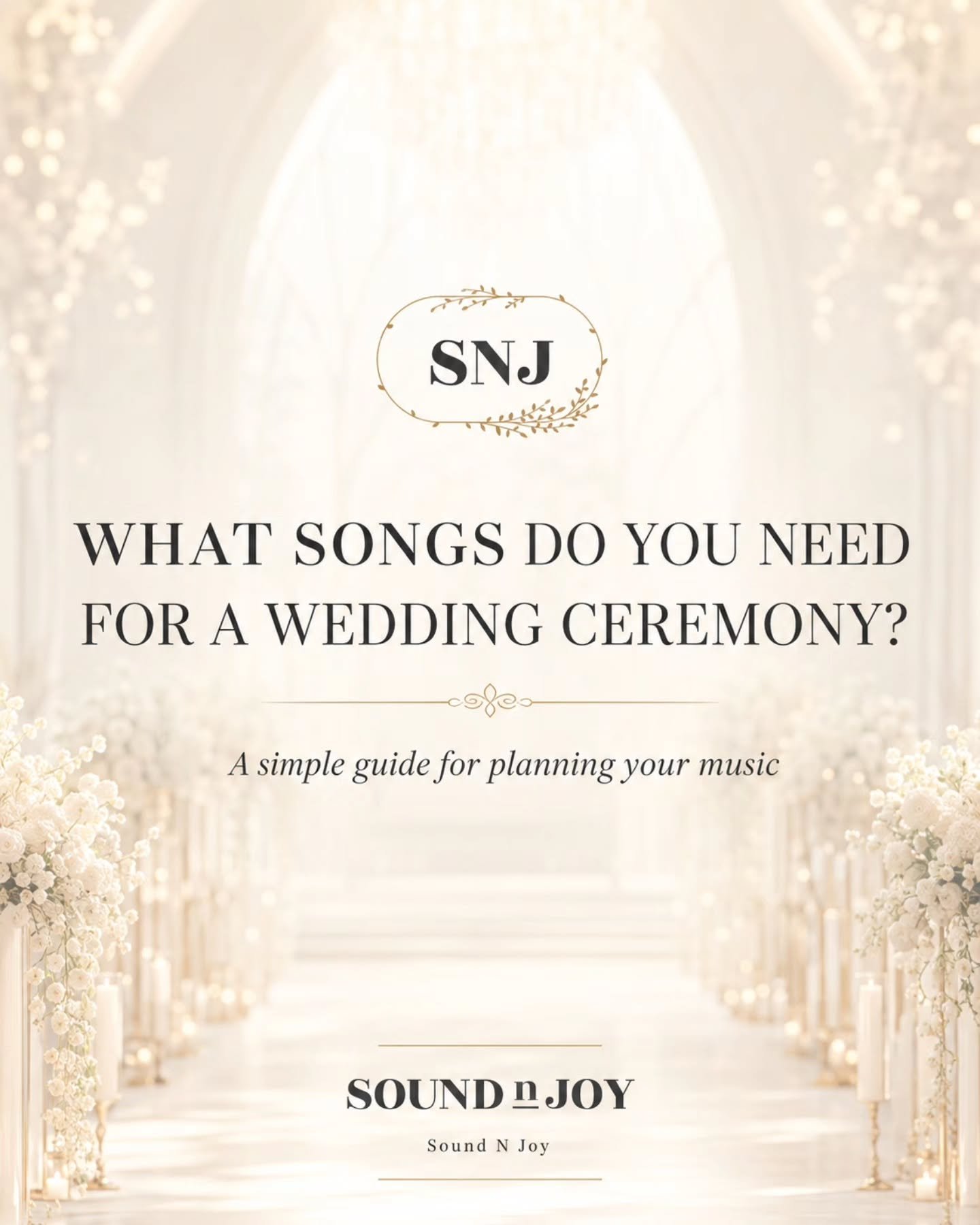 What songs do you actually need for your wedding ceremony? 🎻🤔

​You don&rsquo;t need hundreds of songs. You just need the right songs for the right moments. Swipe through our simple guide to planning your ceremony soundtrack&mdash;from the first gu