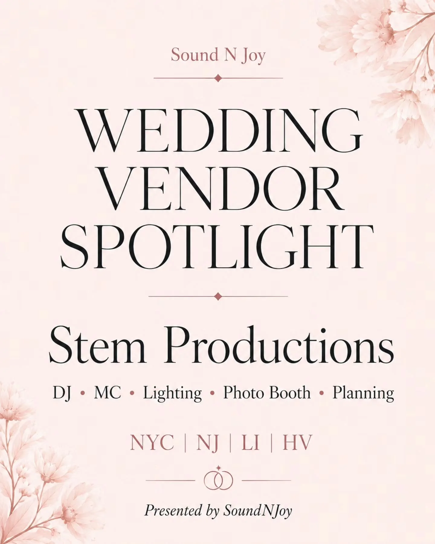 Great weddings are never built by one vendor.

They are created through a team of professionals, each contributing to the atmosphere, experience, and memories of the day.

As musicians, we often see firsthand how every detail works together&mdash;fro