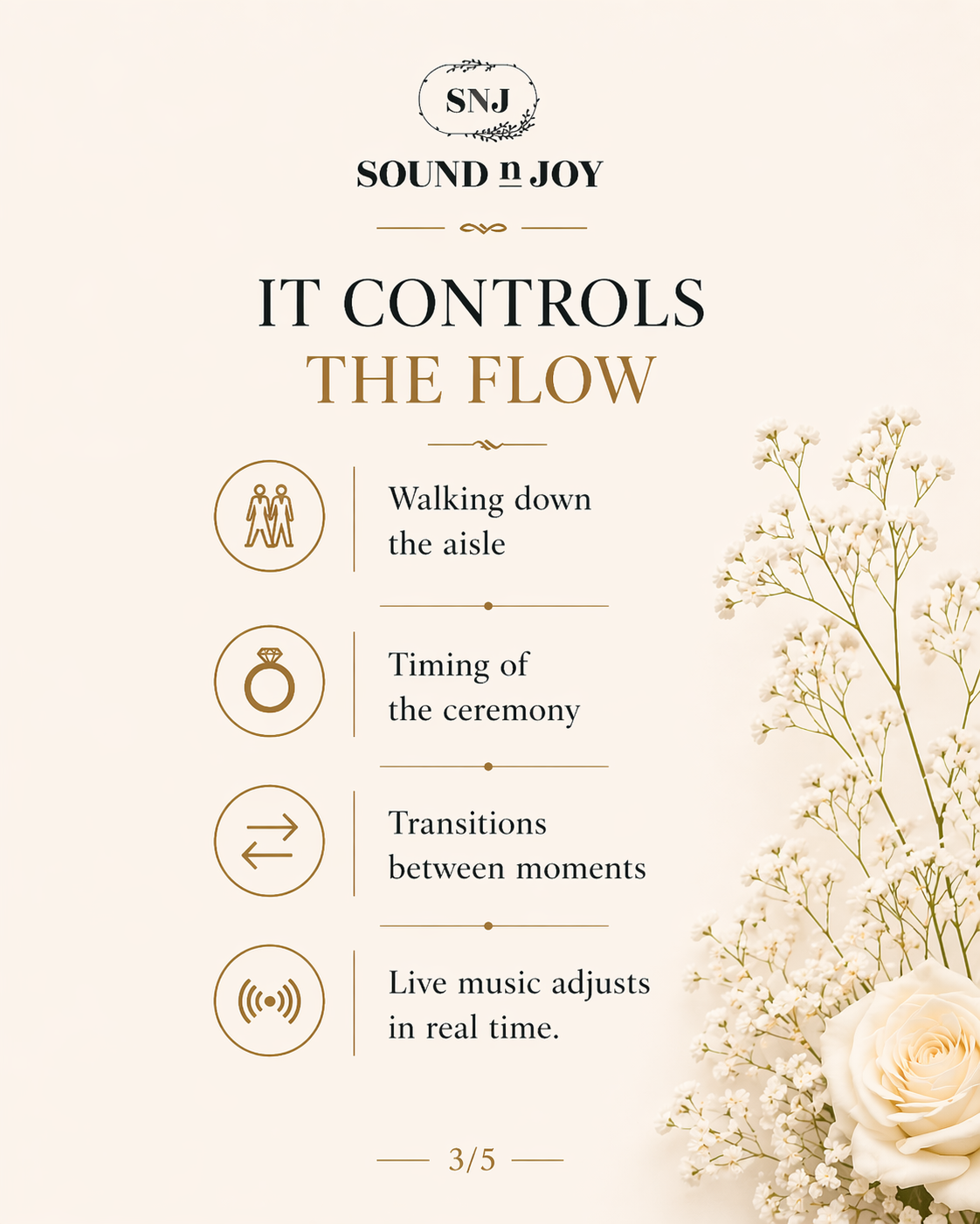 string quartet NJ coordinating live wedding ceremony timing