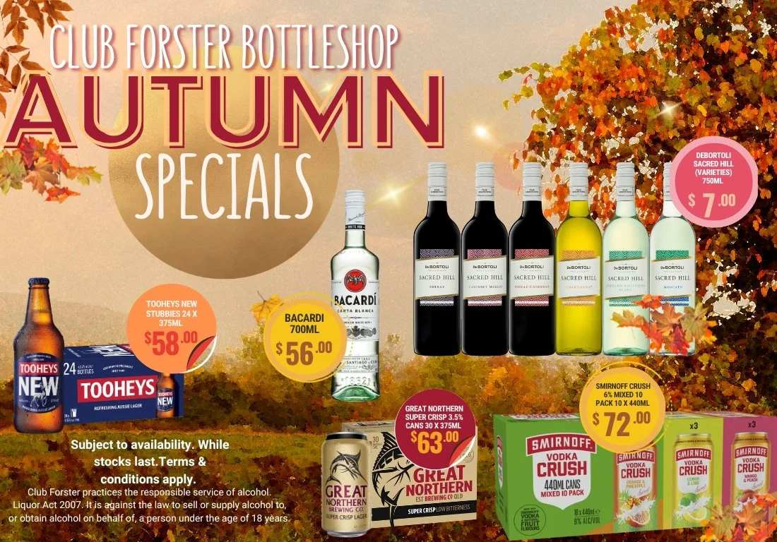 Autumn Bottle Shop Specials 2026