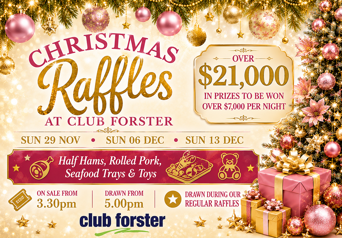 Christmas Ham &amp; Toy Raffles 2026