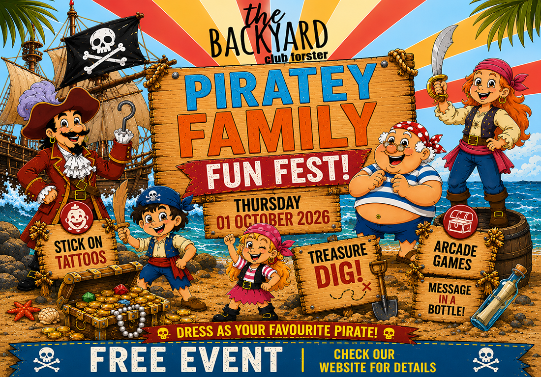 Piratey Family Fun Fest - in The Backyard