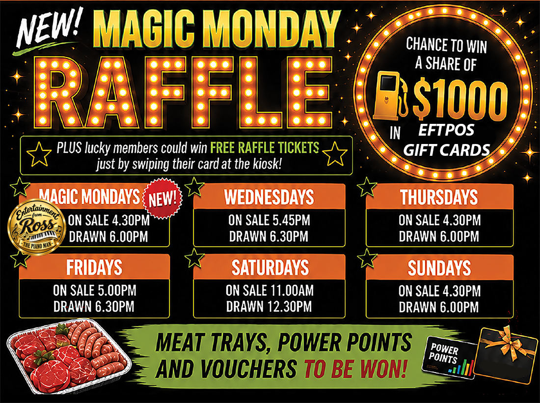 NEW!! Magic Monday 'Fuel Buster' Raffles!