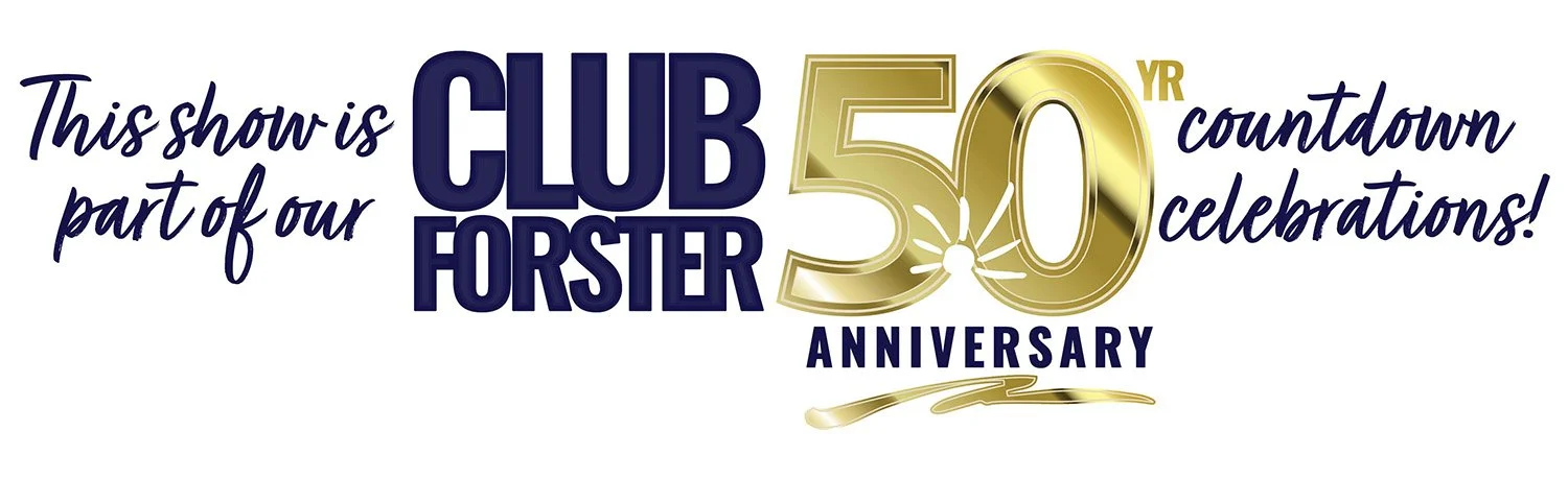 Clun Forster 50yr Anniversary logo