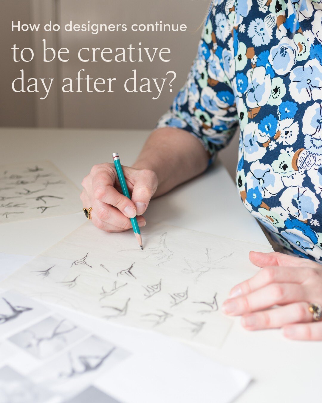 How do designers continue to be creative day after day?⁠
⁠
⁠
💪Creativity is like a muscle that needs daily exercise and supplements to keep it working at its best.⁠
⁠
For me&mdash;I make sure to refill my cup with activities that do NOT require a co