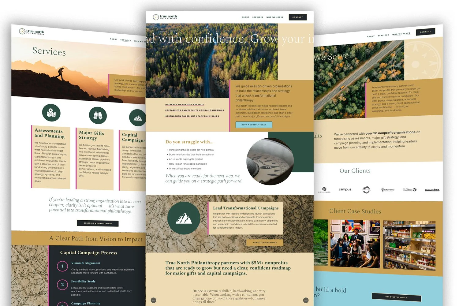 True North Website Redesign