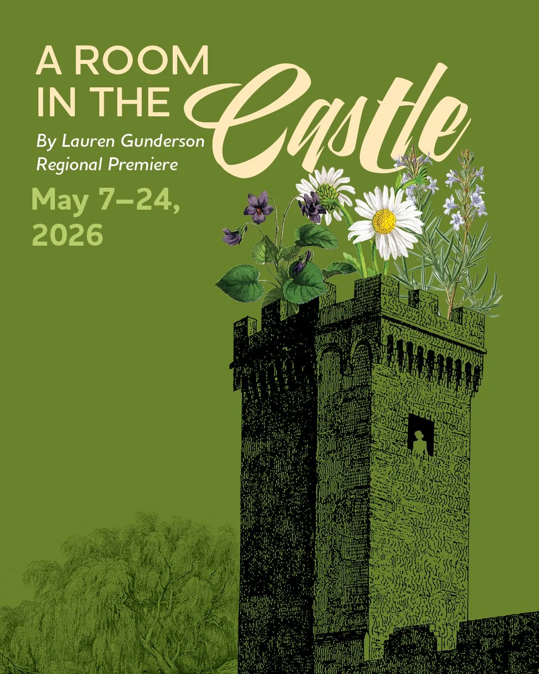 A Room in the Castle event branding and poster