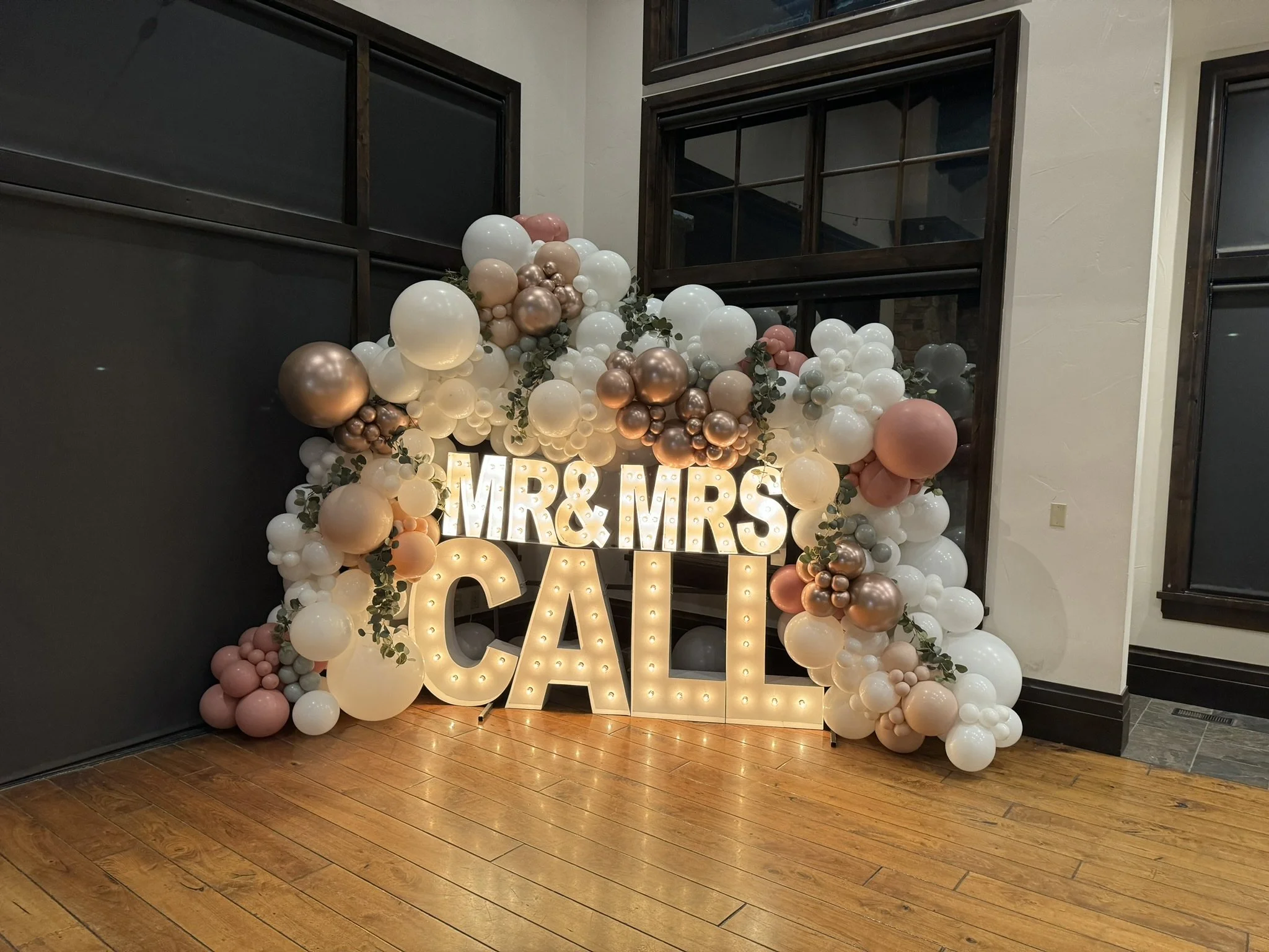 "Best wedding decision ever! Would pick balloons over flowers anytime." - Katie, Mother of the Bride