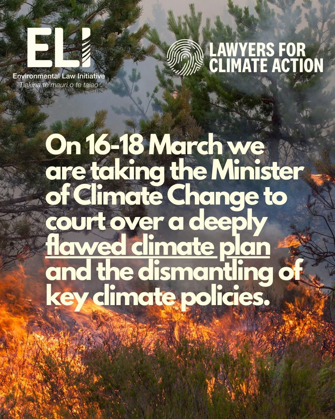 The Minister of Climate Change has derailed Aotearoa&rsquo;s climate progress. It&rsquo;s time to hold him to account. 

Aotearoa urgently needs a credible plan to reduce emissions to protect our communities, te taiao, and the future our children wil
